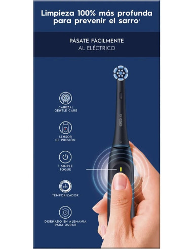 BRAUN CEPILLO DE DIENTES ORAL-B iO 2 NEGRO