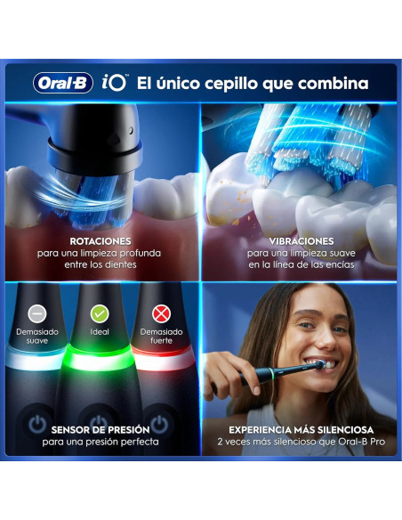 BRAUN CEPILLO DE DIENTES ORAL-B iO 5/ ESTUCHE NEGRO