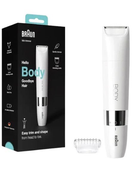BRAUN MINI AFEITADORA CORPORAL BS1000