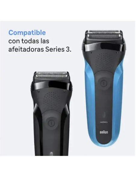 BRAUN RECAMBIO AFEITADORAS SERIES 3 KOMBIPACK 21B