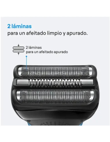 BRAUN RECAMBIO AFEITADORAS SERIES 3 KOMBIPACK 21B