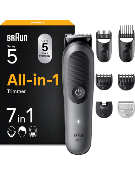 BRAUN RECORTADORA AIO5520 / 7 ACCESORIOS