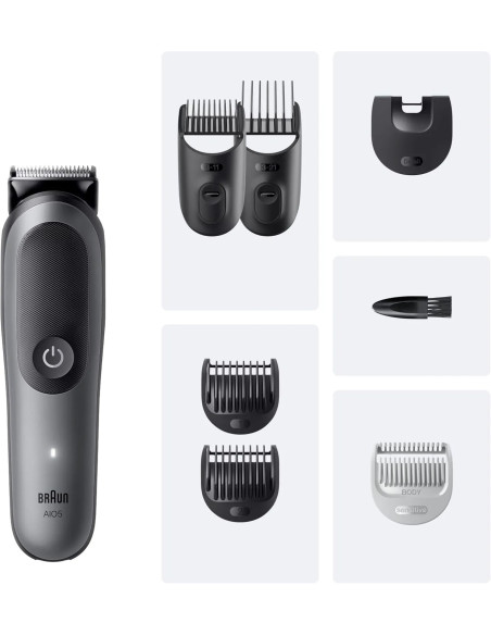 BRAUN RECORTADORA AIO5520 / 7 ACCESORIOS