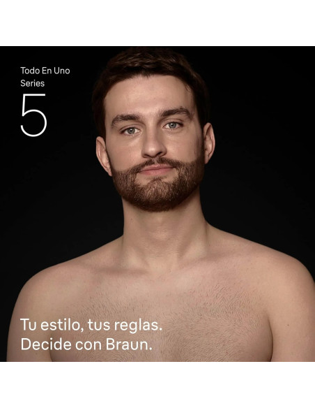 BRAUN RECORTADORA AIO5520 / 7 ACCESORIOS
