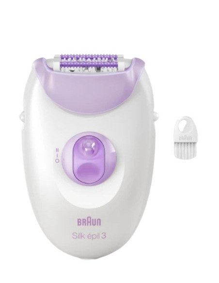 BRAUN SILK EPIL 3 DEPILADORA  / RODILLO MASAJE / SMARTLIGHT