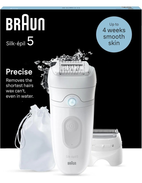 BRAUN SILK EPIL 5 DEPILADORA FEMENINA SECO/MOJADO