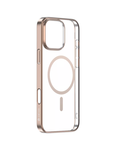 DEVIA CARCASA GLIMMER MAGSAFE IPHONE 16 PRO MAX DORADO