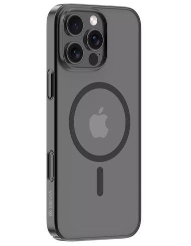 DEVIA CARCASA GLIMMER MAGSAFE IPHONE 16 PRO MAX NEGRO