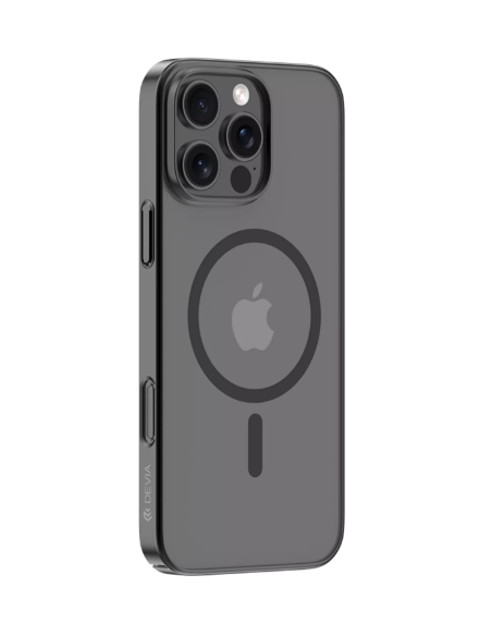 DEVIA CARCASA GLIMMER MAGSAFE IPHONE 16 PRO MAX NEGRO