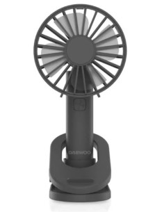DAEWOO VENTILADOR MANO / RECARGABLE / 5W NEGRO