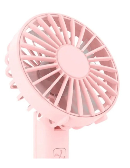 DAEWOO VENTILADOR MANO / RECARGABLE / 5W ROSA