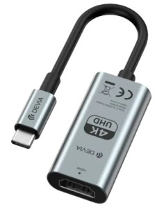 DEVIA ADAPTADOR TIPO C - HDMI 4K