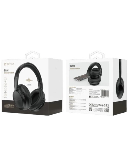 DEVIA AURICULAR BLUETOOTH LITE1 NEGRO