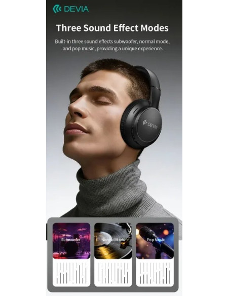 DEVIA AURICULAR BLUETOOTH LITE1 ROSA