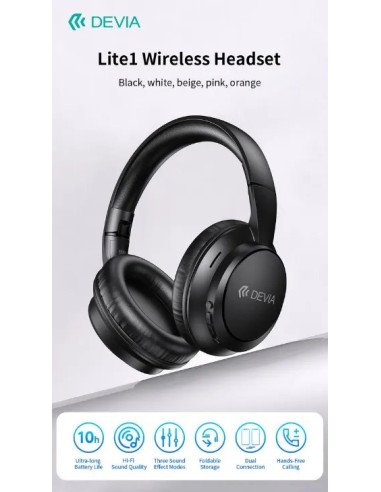 DEVIA AURICULAR BLUETOOTH LITE1 ROSA