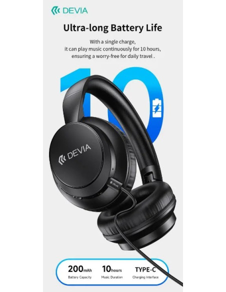 DEVIA AURICULAR BLUETOOTH LITE1 ROSA