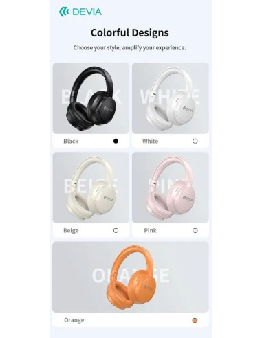 DEVIA AURICULAR BLUETOOTH LITE1 ROSA