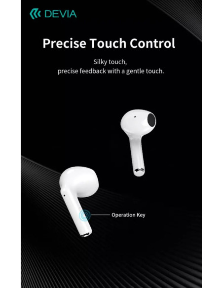 DEVIA AURICULAR TWS LITE 1 NEGRO