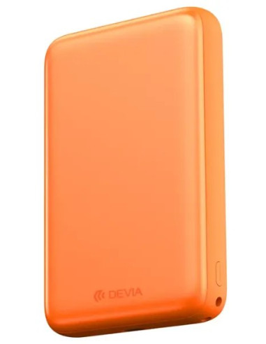 DEVIA BATERIA AUXILIAR MAGSAFE ULTRA12 PD22.5w 10000mAh NARANJA