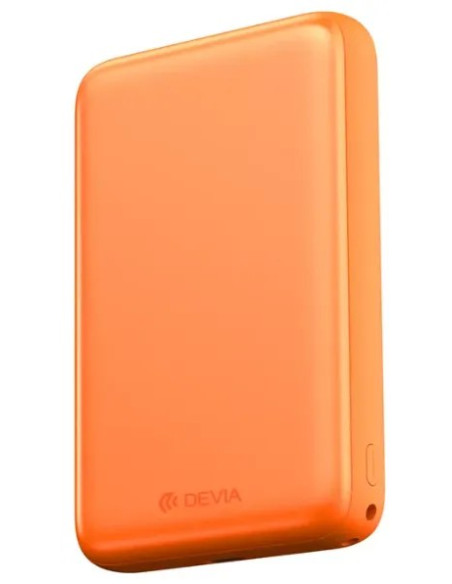 DEVIA BATERIA AUXILIAR MAGSAFE ULTRA12 PD22.5w 10000mAh NARANJA