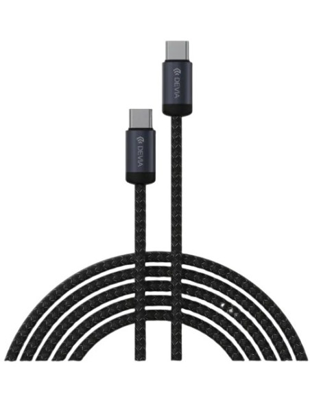 DEVIA CABLE GRACIOUS TIPO C - TIPO C 3A 60W 2m
