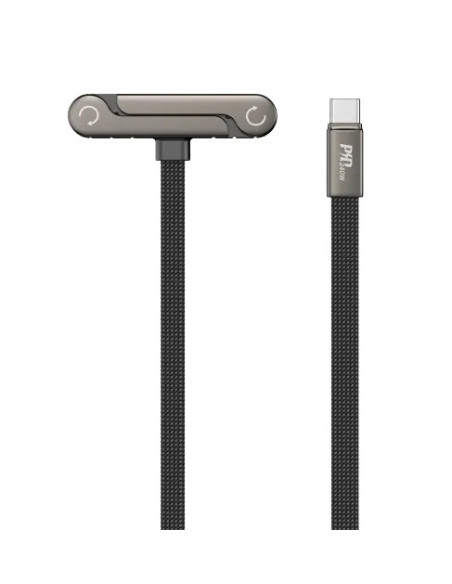 DEVIA CABLE TIPO C A TIPO C 240w 1.5m CON SOPORTE