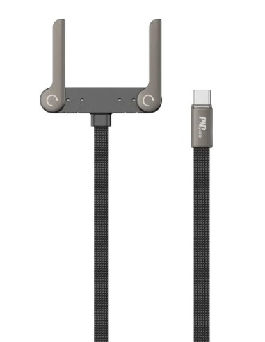 DEVIA CABLE TIPO C A TIPO C 240w 1.5m CON SOPORTE