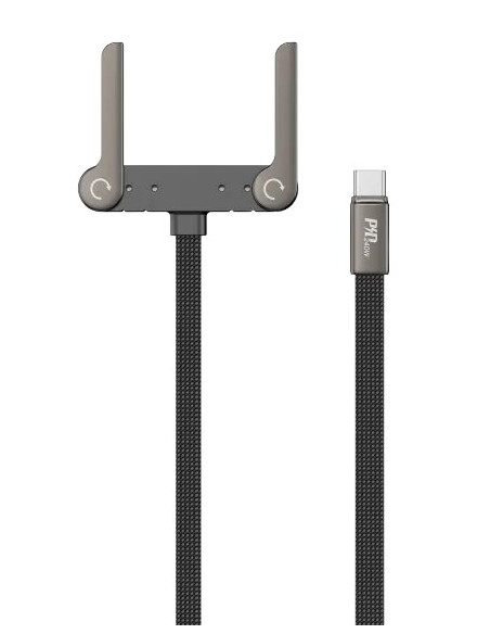 DEVIA CABLE TIPO C A TIPO C 240w 1.5m CON SOPORTE