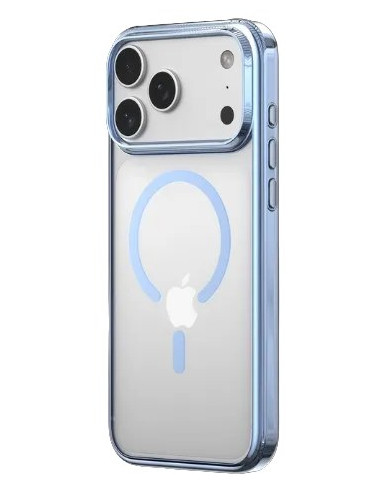 DEVIA CARCASA GLIMMER MAGNETIC IPHONE 18 PRO MAX/17 PRO MAX AZUL GLACIAL