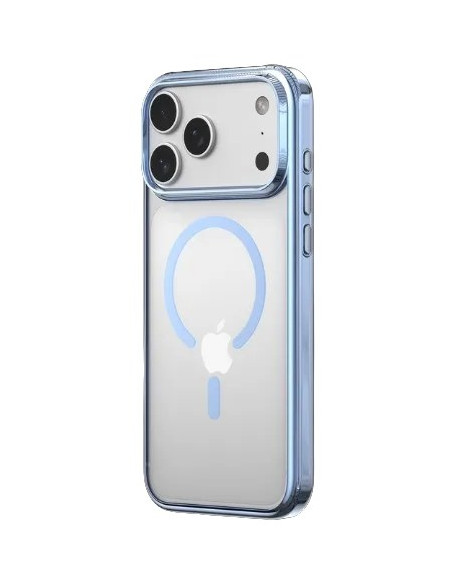 DEVIA CARCASA GLIMMER MAGNETIC IPHONE 18 PRO MAX/17 PRO MAX AZUL GLACIAL