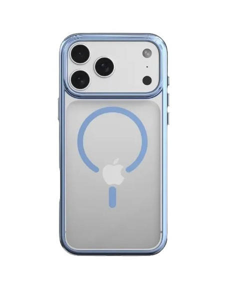 DEVIA CARCASA GLIMMER MAGNETIC IPHONE 18 PRO MAX/17 PRO MAX AZUL GLACIAL
