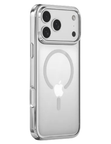 DEVIA CARCASA GLIMMER MAGNETIC IPHONE 18 PRO MAX/17 PRO MAX PLATA