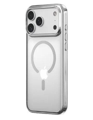DEVIA CARCASA GLIMMER MAGNETIC IPHONE 18 PRO MAX/17 PRO MAX PLATA