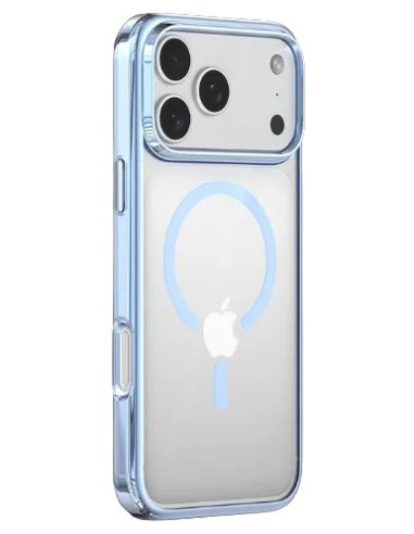 DEVIA CARCASA GLIMMER MAGNETIC IPHONE 18 PRO/17 PRO AZUL GLACIAL