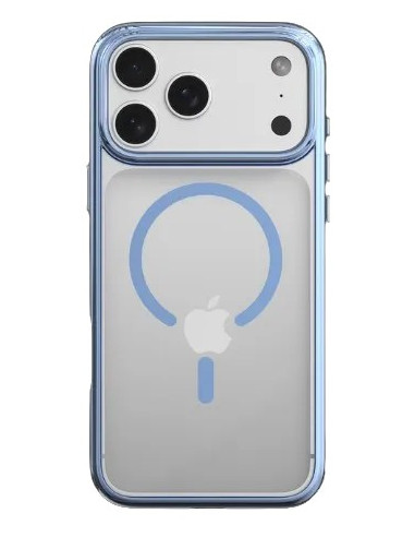 DEVIA CARCASA GLIMMER MAGNETIC IPHONE 18 PRO/17 PRO AZUL GLACIAL