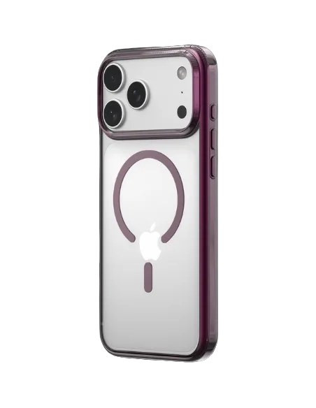 DEVIA CARCASA GLIMMER MAGNETIC IPHONE 18 PRO/17 PRO BURDEOS