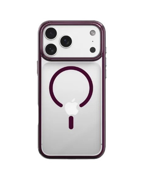 DEVIA CARCASA GLIMMER MAGNETIC IPHONE 18 PRO/17 PRO BURDEOS