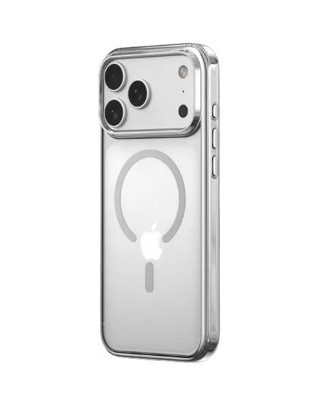 DEVIA CARCASA GLIMMER MAGNETIC IPHONE 18 PRO/17 PRO PLATA