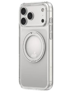 DEVIA CARCASA MAGNETIC SOPORTE GIRATORIO IPHONE 18 PRO MAX TRANSPARENTE 2