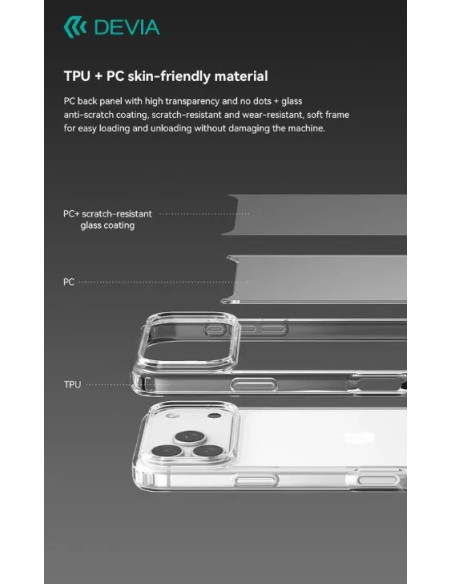 DEVIA CARCASA SHOCKPROOF IPHONE 18 PRO MAX/17 PRO MAX