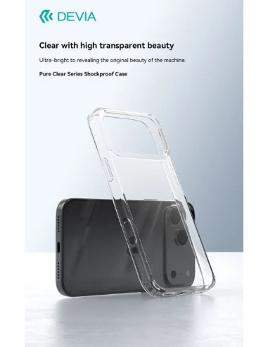 DEVIA CARCASA SHOCKPROOF IPHONE 18 PRO/17 PRO