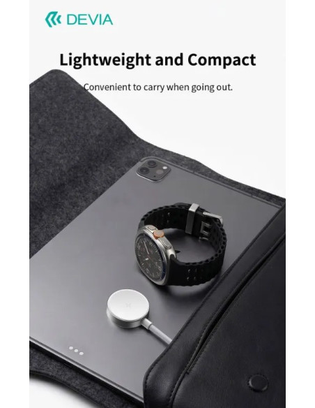 DEVIA CARGADOR MAGNETICO TIPO C 2.5w SAMSUNG WATCH