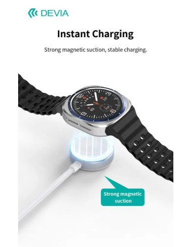 DEVIA CARGADOR MAGNETICO TIPO C 2.5w SAMSUNG WATCH