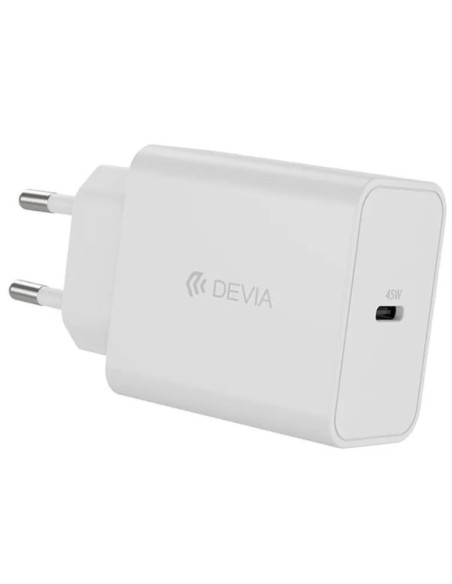 DEVIA CARGADOR ROCKET TIPO C PD 45W BLANCO