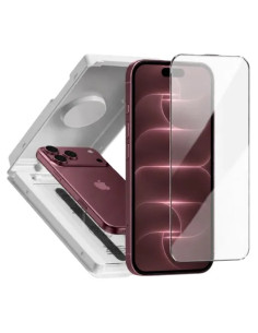 DEVIA CRISTAL TEMPLADO CON APLICADOR IPHONE 18 PRO MAX/17 PRO MAX