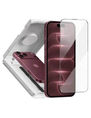 DEVIA CRISTAL TEMPLADO CON APLICADOR IPHONE 18 PRO MAX/17 PRO MAX