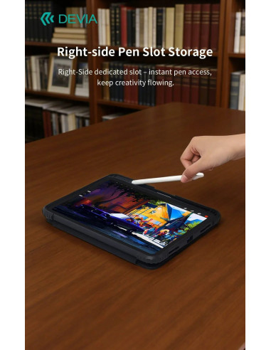 DEVIA FUNDA ELEGUARD IPAD PRO 11" (M5/M4) NEGRO