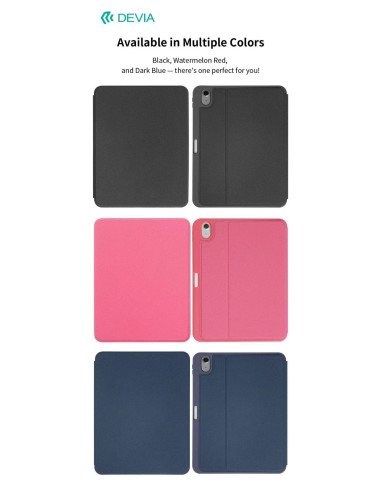 DEVIA FUNDA JUSTYLE IPAD PRO 11" (M5/M4) AZUL