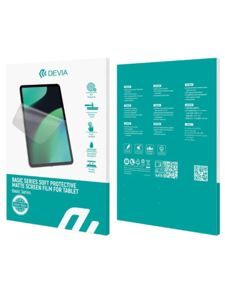 DEVIA PACK 20 LAMINAS HIDROGEL BASIC TABLET ANTIHUELLA