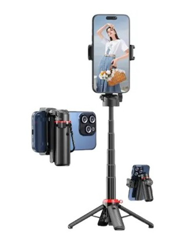 DEVIA PALO SELFIE PRO2 MANDO/TRÍPODE/GRIP MÓVIL/STAND